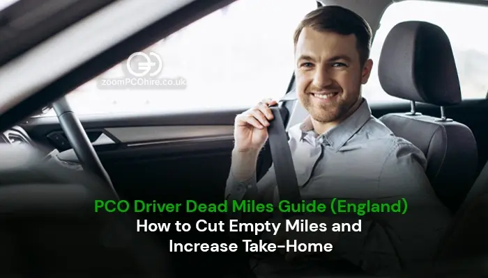 How to Reduce Dead Miles as a PCO Driver (England)