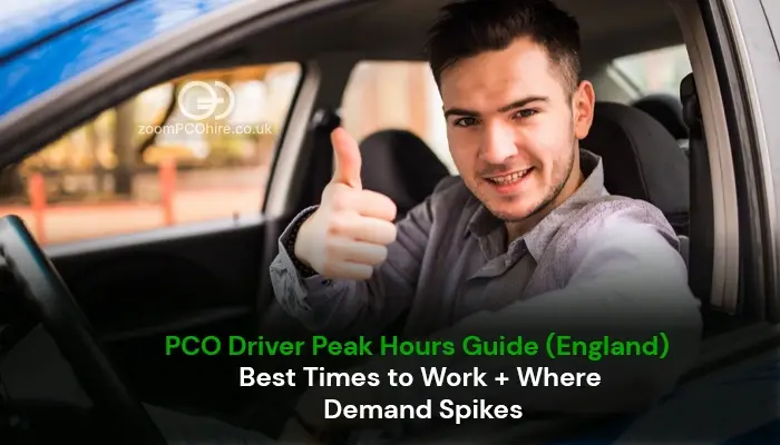 PCO Driver Peak Hours Guide (England) Best Times to Work & Earn More