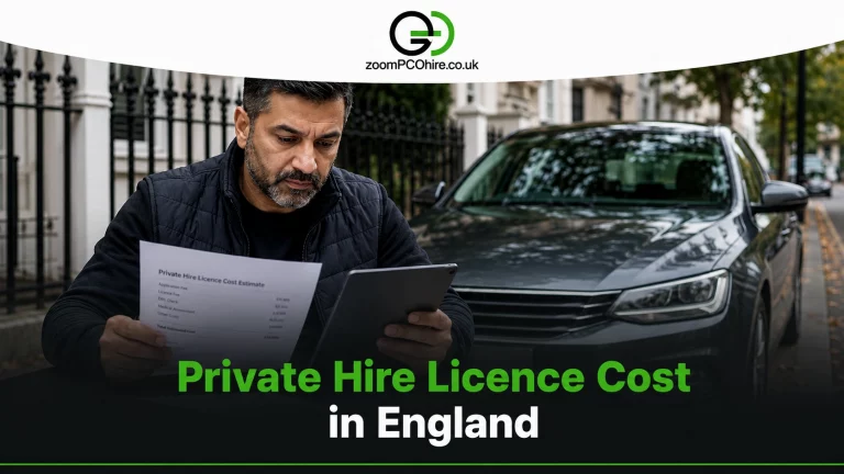 Private Hire Licence Cost in England Fees, Requirements & Budget Guide