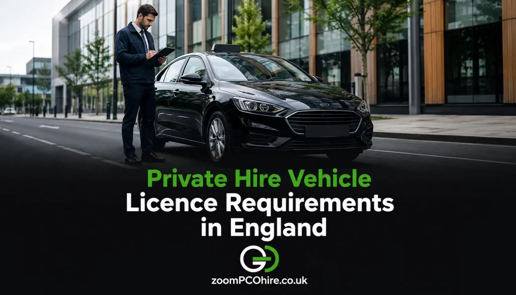 What Cars Can PCO Drivers Use PHV Vehicle Requirements in England