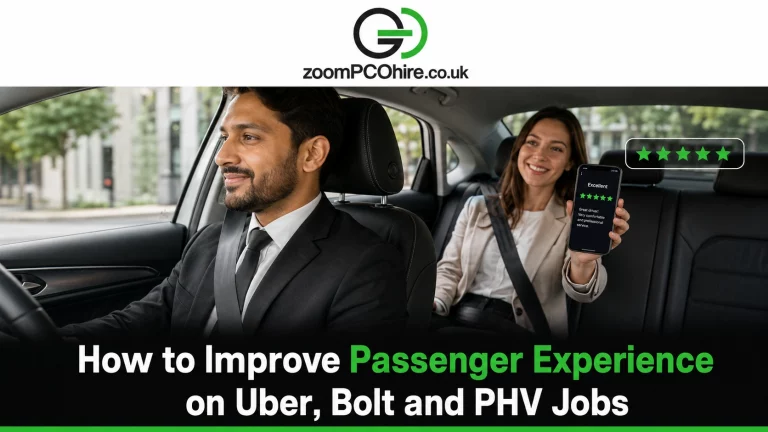 PCO Driver Ratings Guide: How to Improve Passenger Experience on Uber, Bolt and PHV Jobs