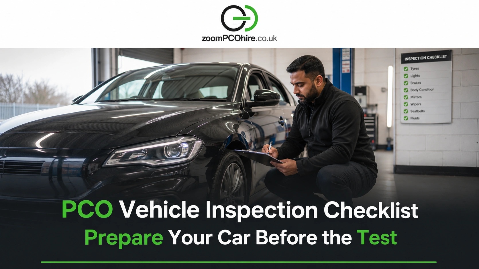 PCO Vehicle Inspection Checklist Prepare Your Car