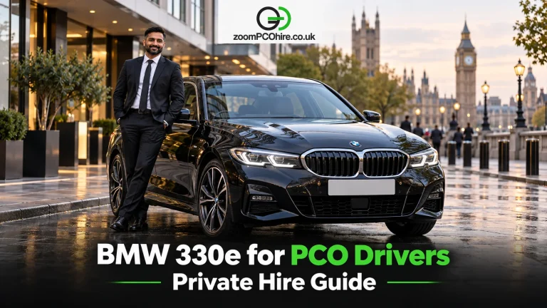 BMW 330e for PCO Drivers Private Hire Guide