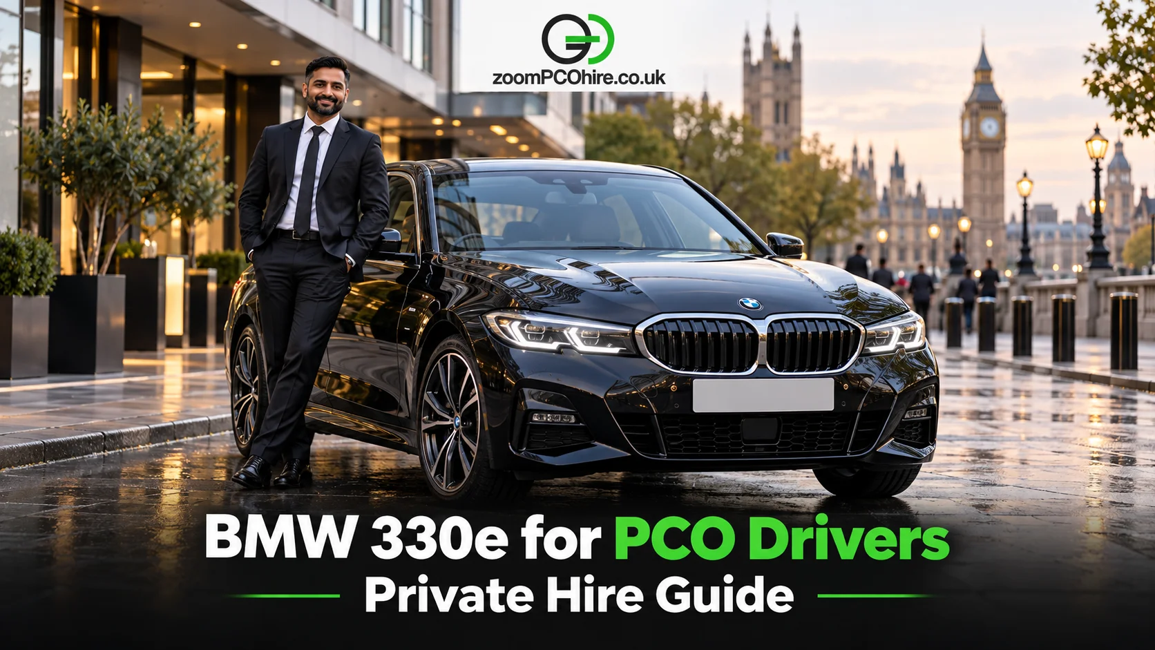 BMW 330e for PCO Drivers Private Hire Guide
