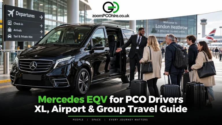 Mercedes EQV for PCO Drivers XL, Airport & Group Travel Guide