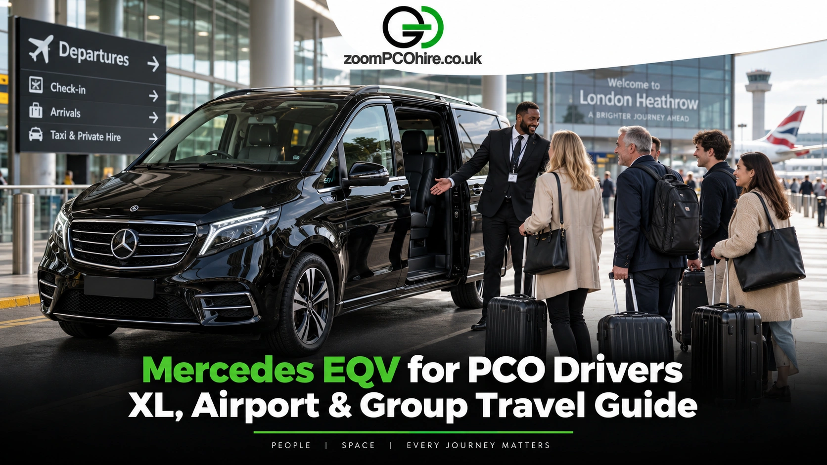 Mercedes EQV for PCO Drivers XL, Airport & Group Travel Guide