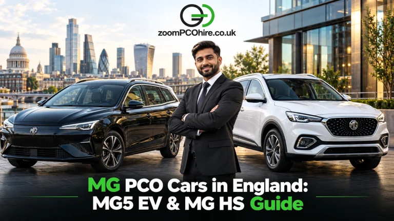 MG PCO Cars in England Guide