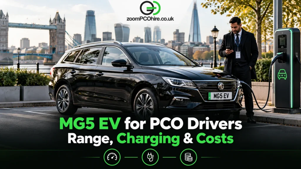 MG5 EV for PCO Drivers: Range, Charging & Costs